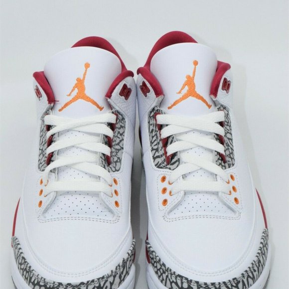 Air Jordan 3 Retro Cardinal Red CT8532-126 Size 7 - Picture 3 of 7